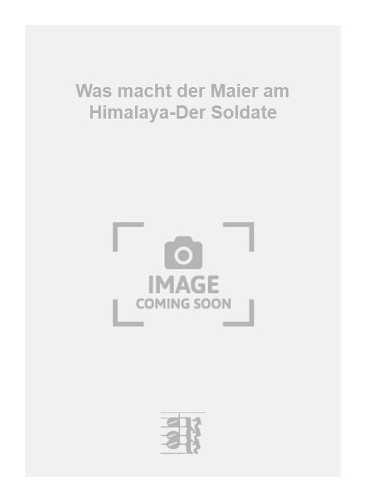 Was macht der Maier am Himalaya-Der Soldate